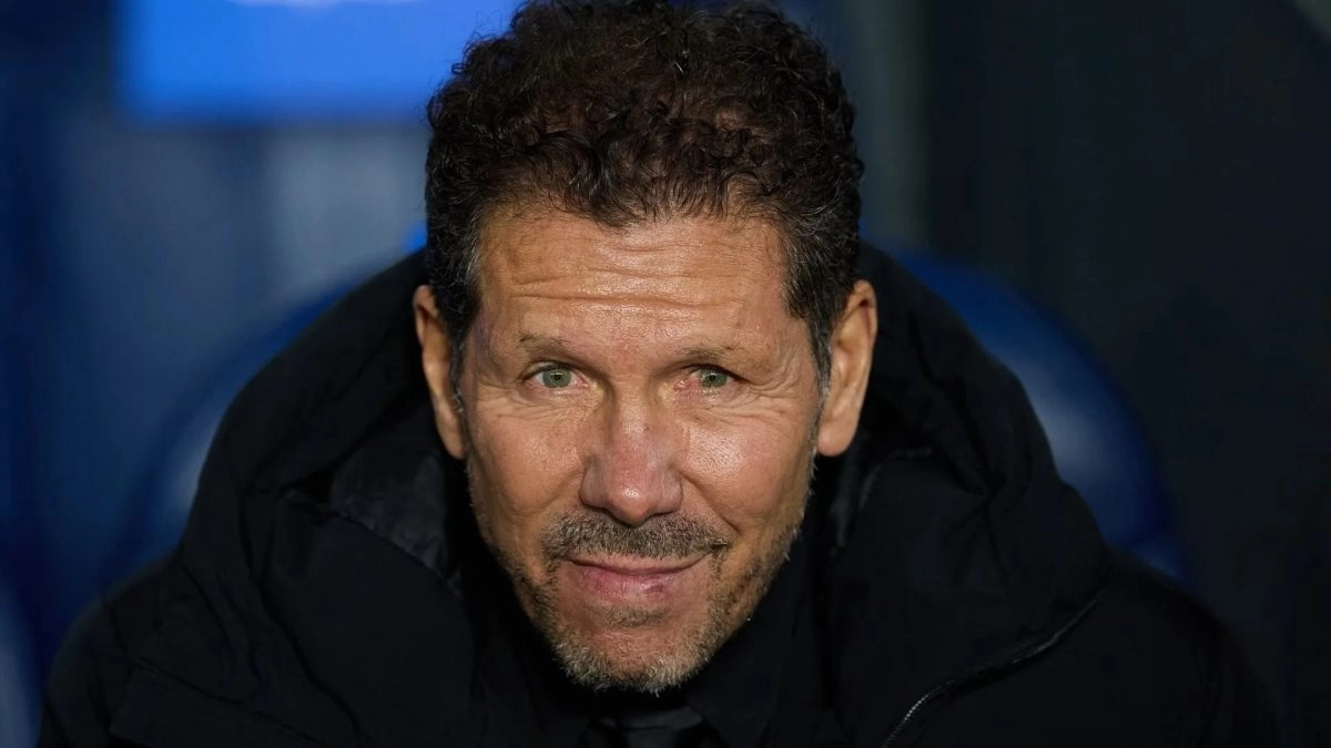 Cholo Simeone, entrenador del Atlético de Madrid 