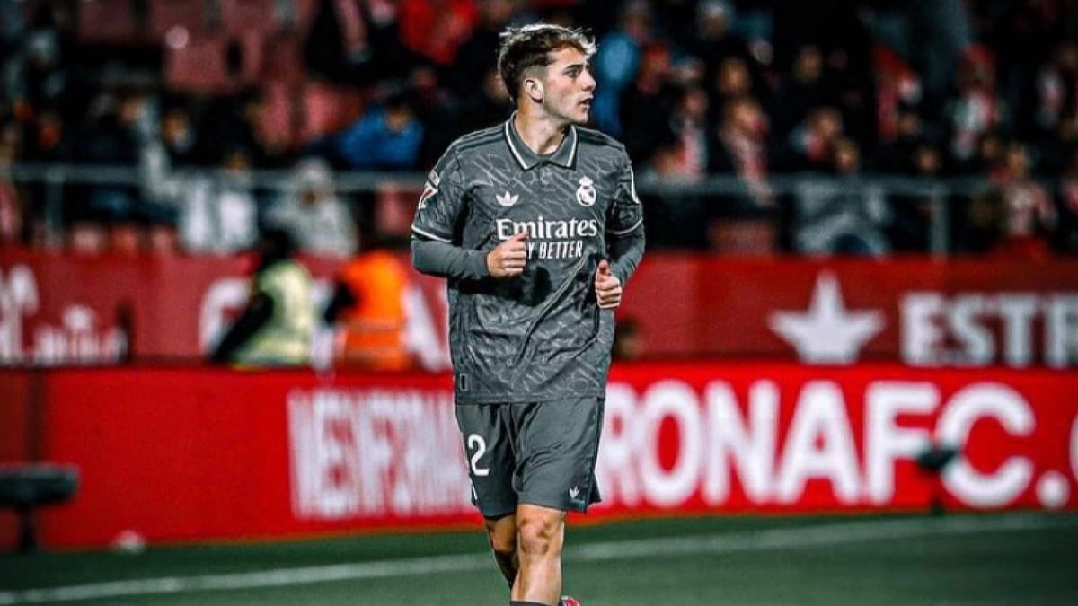 <p>Daniel Yáñez, homegrown player from Real Madrid</p>