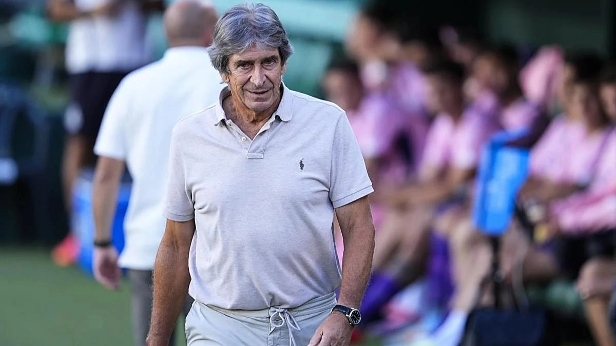 Manuel Pellegrini, entrenador del Real Betis