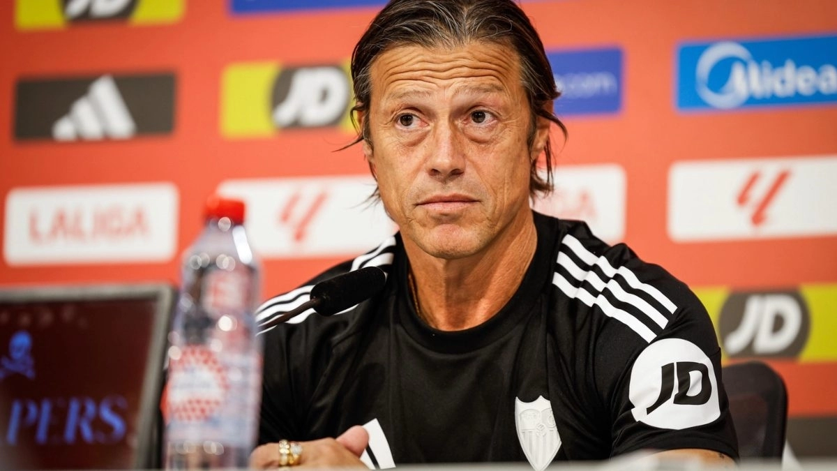 Matías Almeyda, actual entrenador del Sevilla