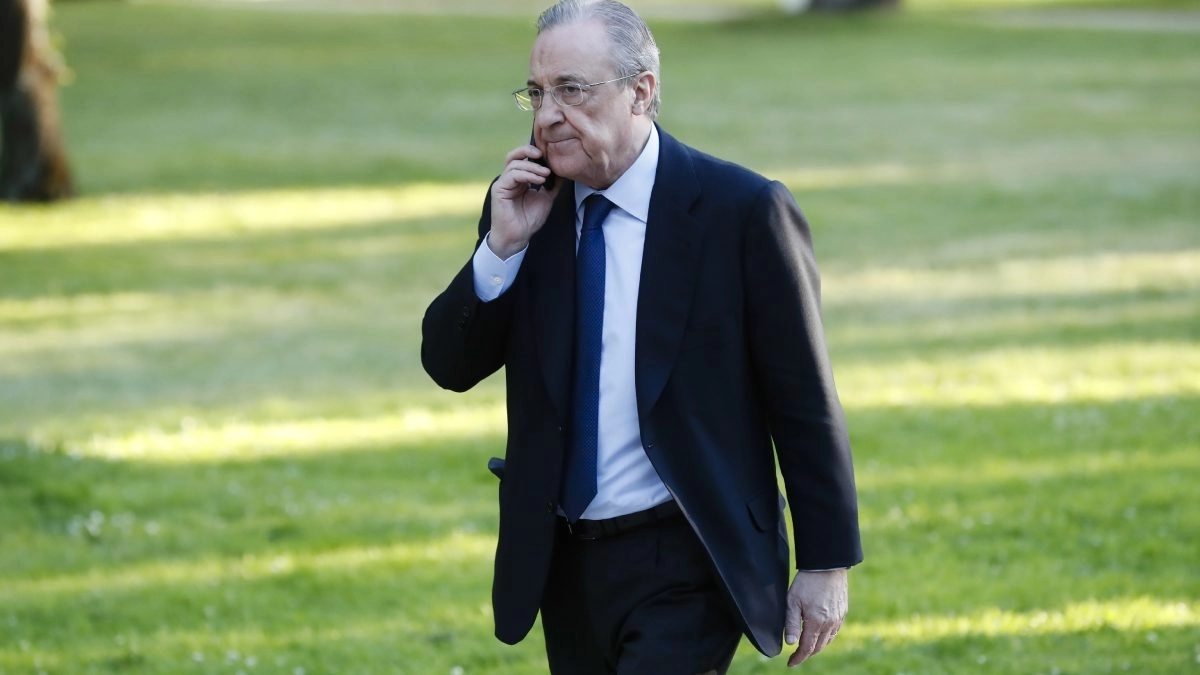<p>Florentino Pérez, president of Real Madrid</p>