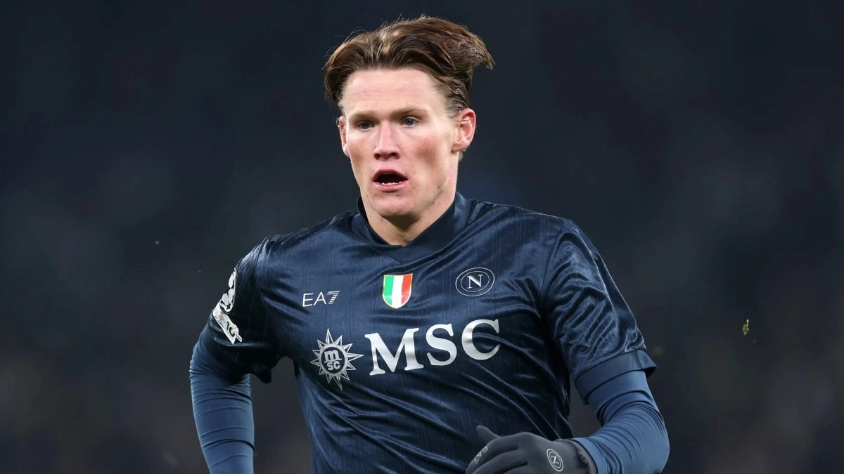 Scott McTominay, midfielder of Napoli