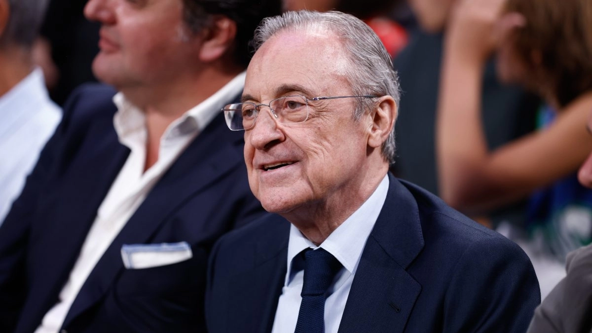 <p>Florentino Pérez, President of Real Madrid</p>