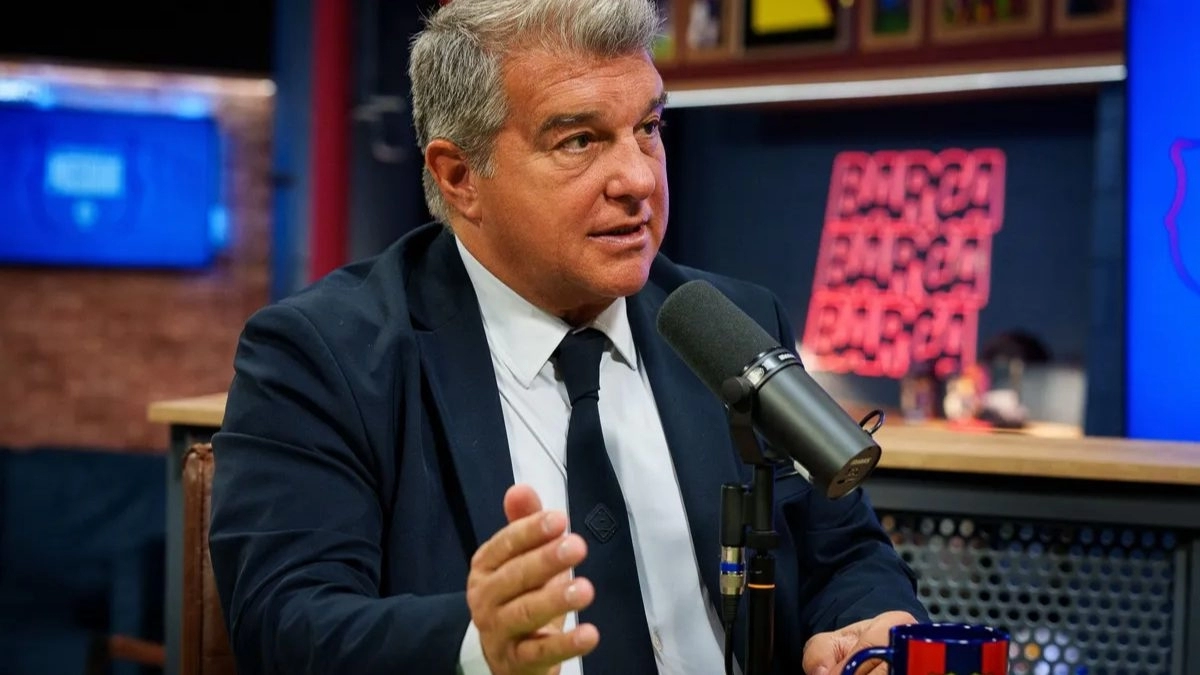 Joan Laporta, president of FC Barcelona