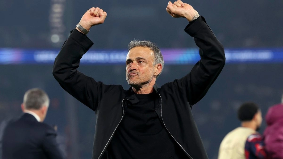 Luis Enrique, actual entrenador del PSG