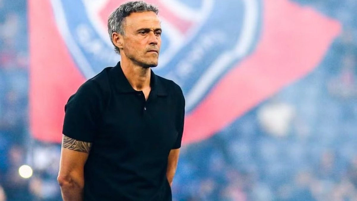 Luis Enrique, actual entrenador del PSG