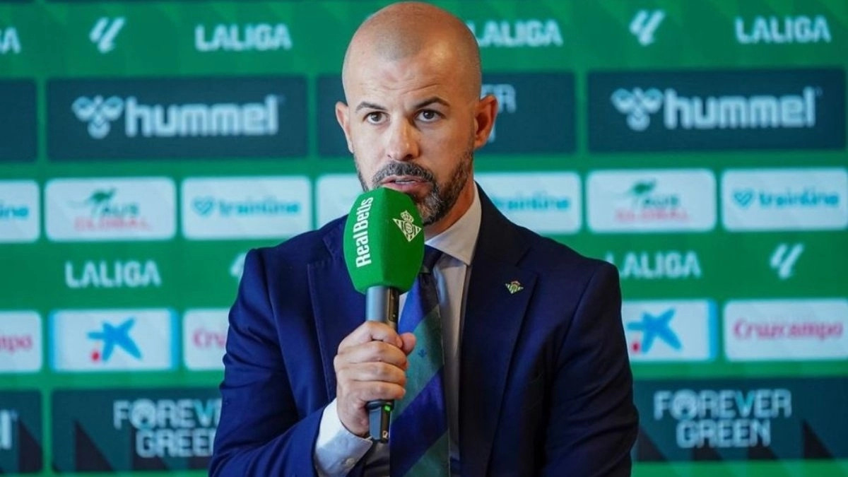 Manu Fajardo, director deportivo del Real Betis