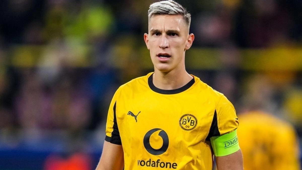 Nico Schlotterbeck, central defender of Borussia Dortmund