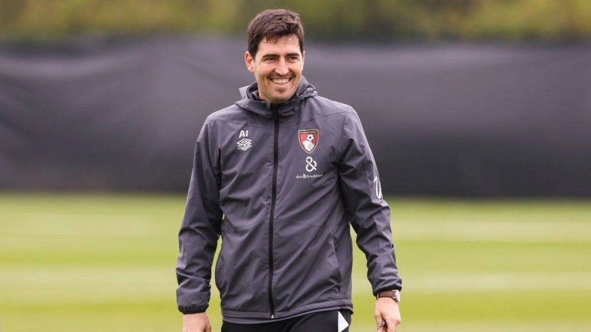 Andoni Iraola, entrenador del Bournemouth