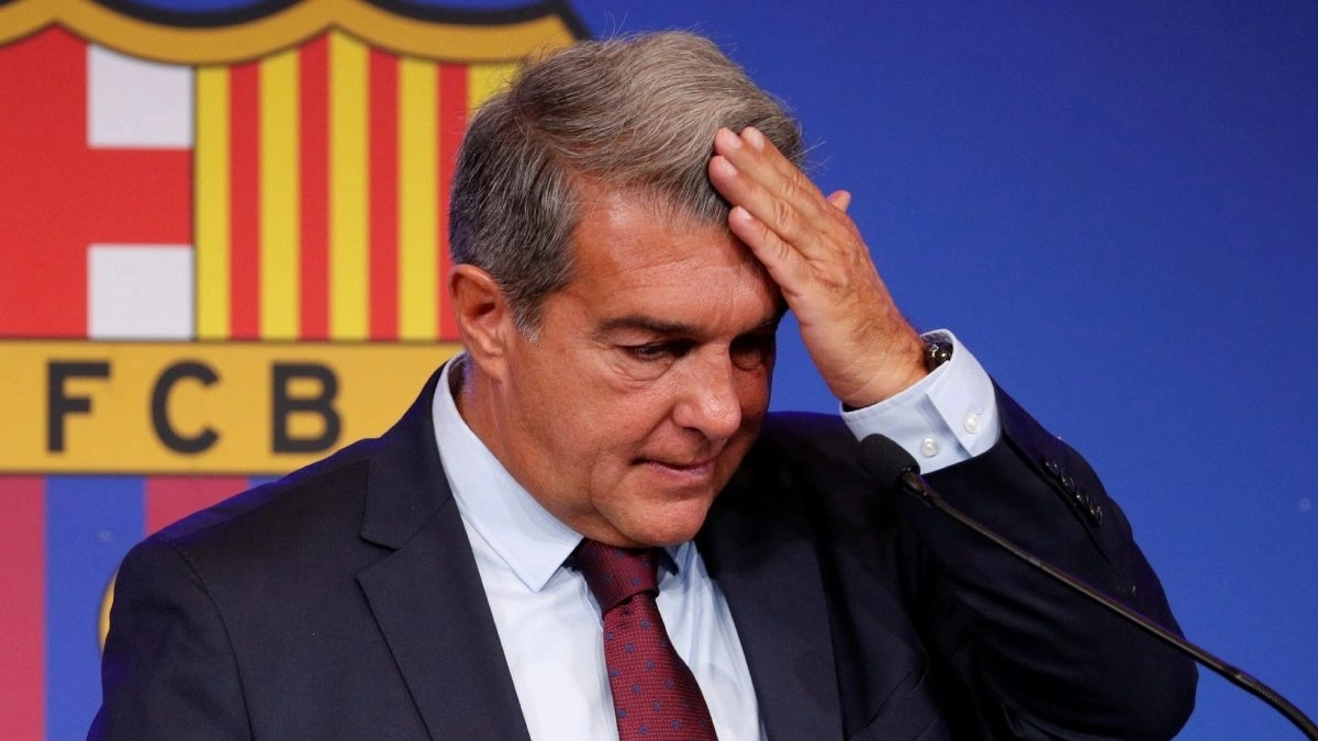 Joan Laporta, presidente del FC Barcelona