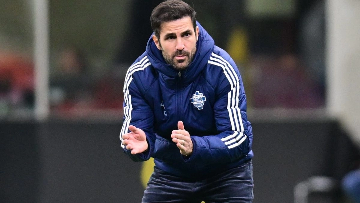 Cesc Fàbregas, entrenador del Como