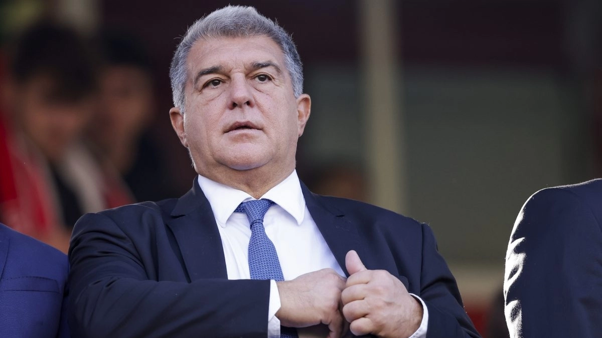 Joan Laporta, President of FC Barcelona.