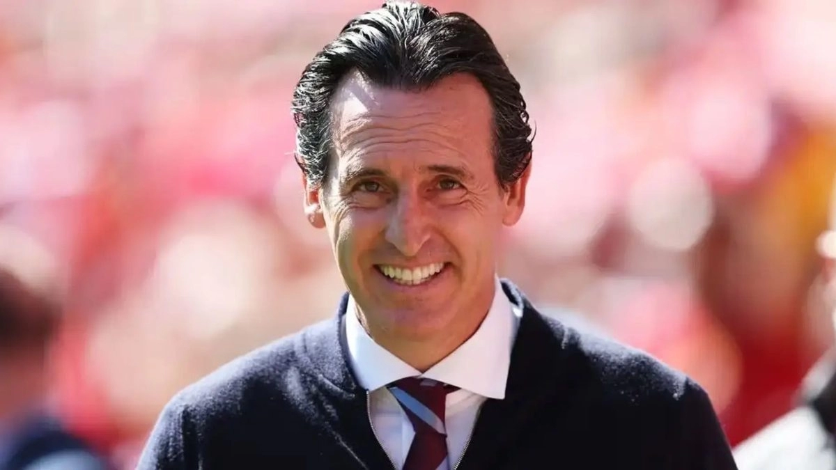 Unai Emery, entrenador del Aston Villa