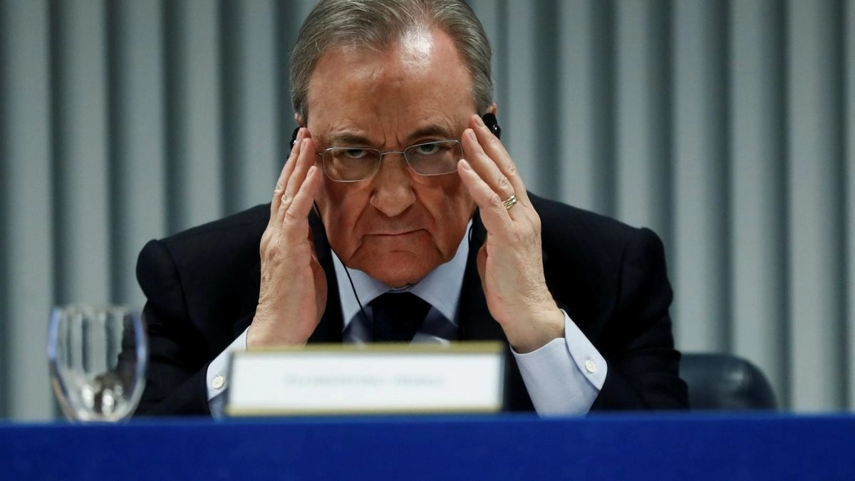 <p>Florentino Pérez, president of Real Madrid</p>