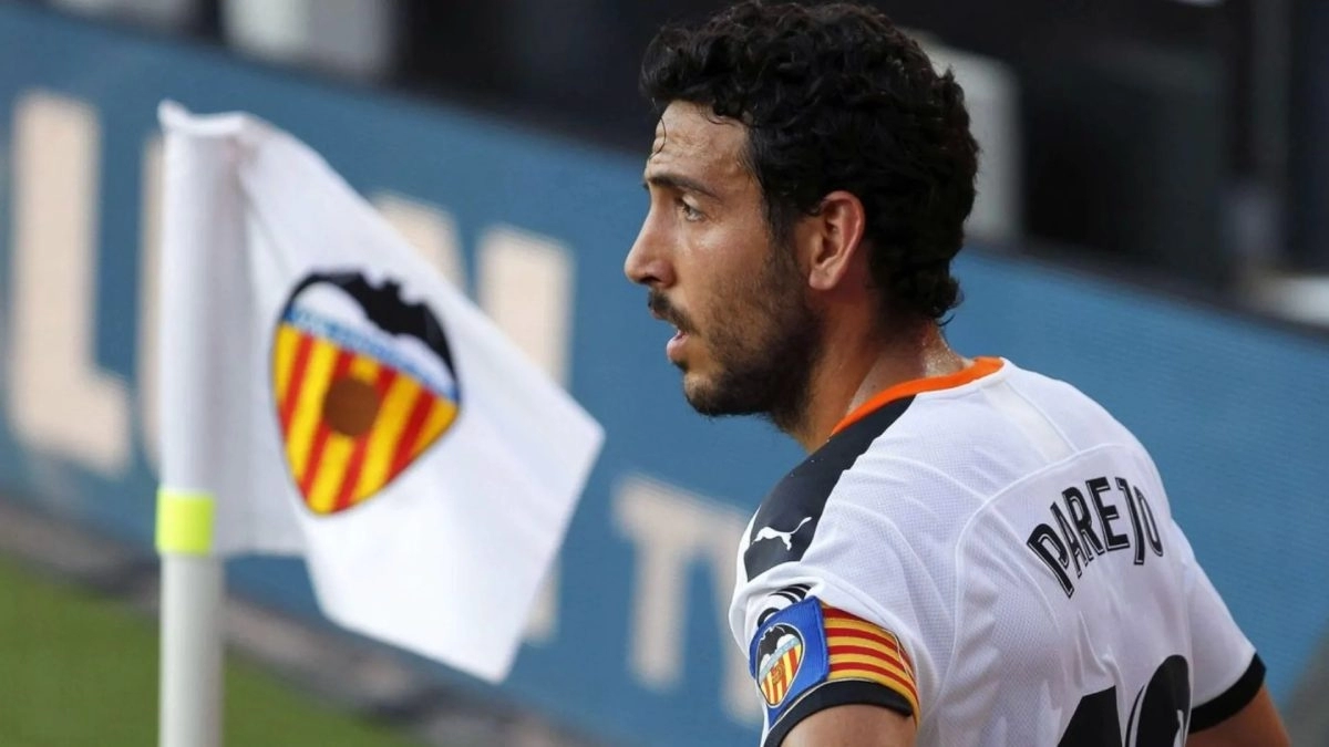 Dani Parejo durante su etapa en el Valencia