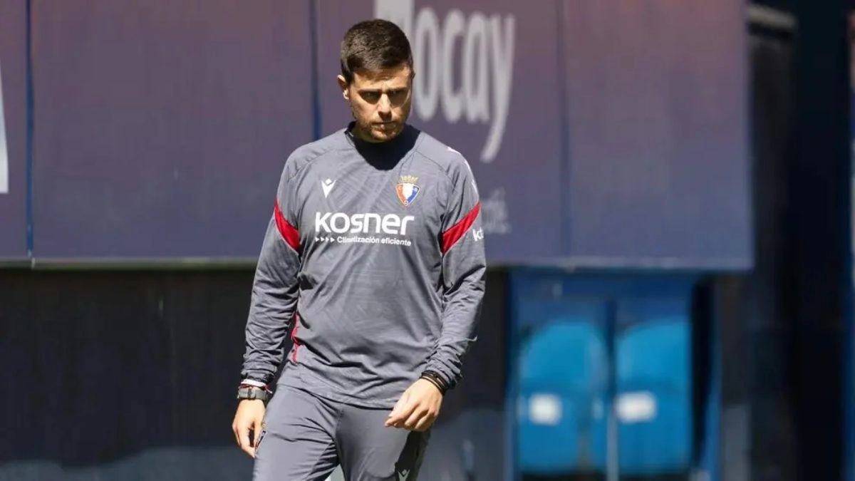 Alessio Lisci, entrenador cesado por Osasuna