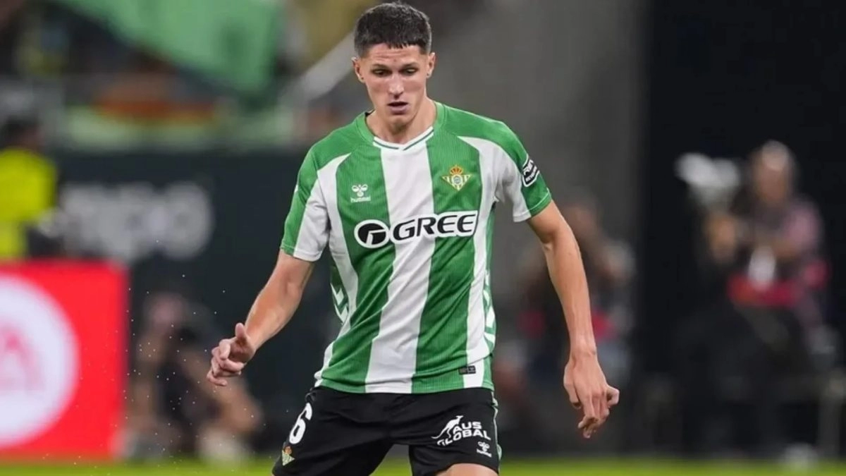 <p>Sergi Altimira during a match with Real Betis</p>
