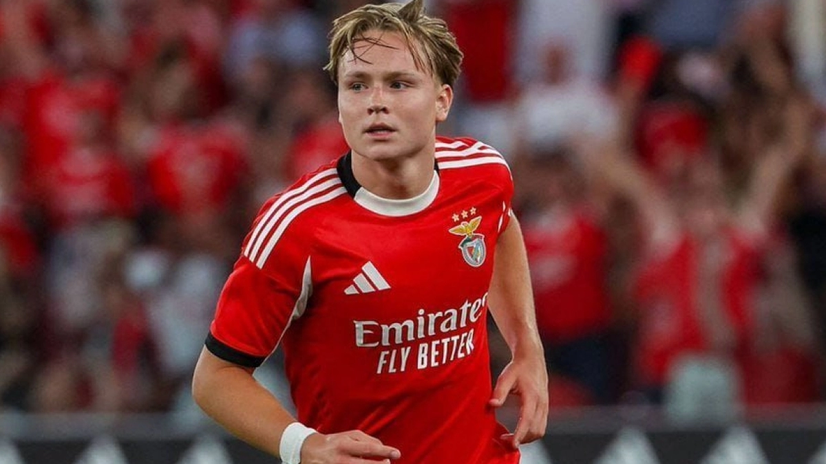Andreas Schjelderup, en la mira del Atlético de Madrid