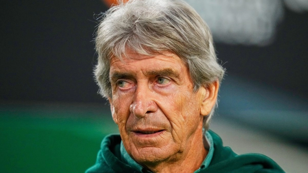 Manuel Pellegrini, entrenador del Real Betis