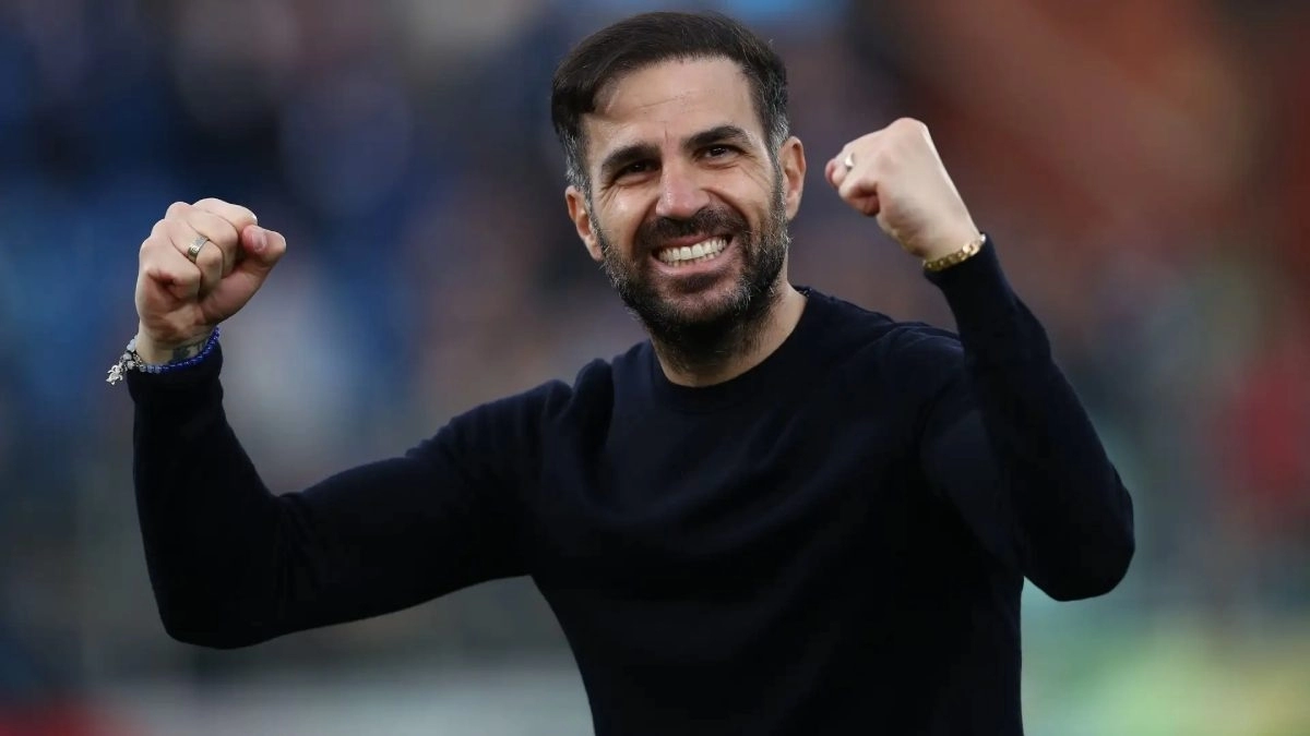 Cesc Fàbregas, entrenador del Como