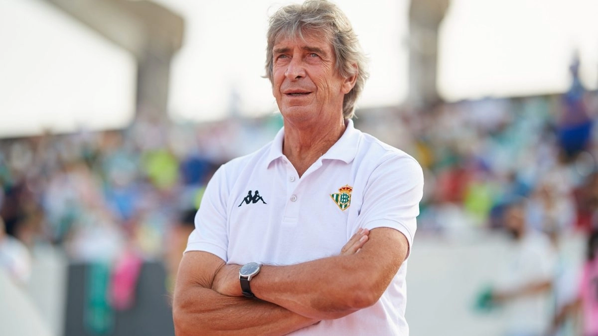 Manuel Pellegrini, entrenador del Real Betis