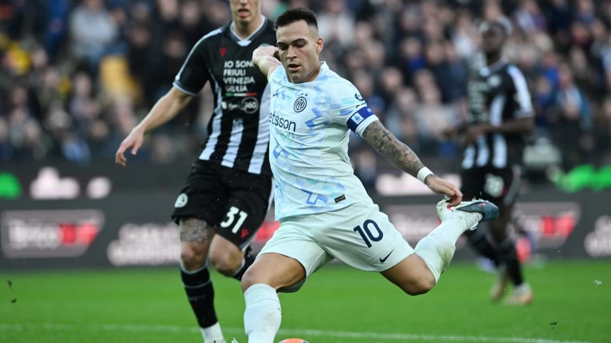 Gol de Lautaro Martínez en un Udinese - Inter de Milán