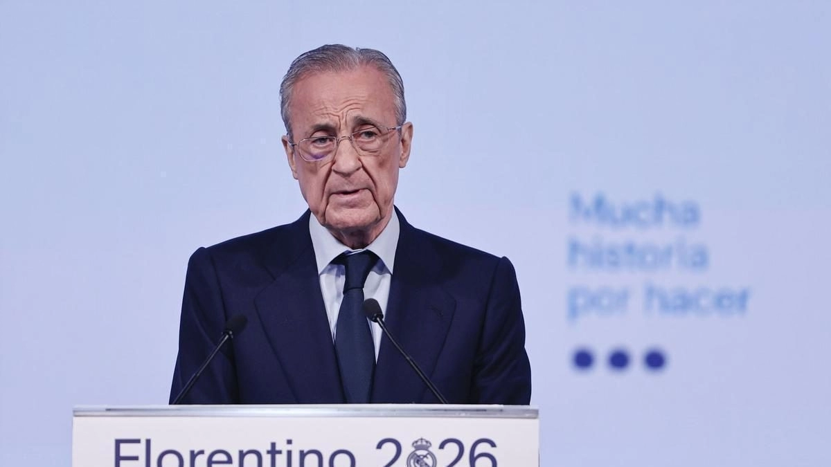 Florentino Pérez, presidente del Real Madrid