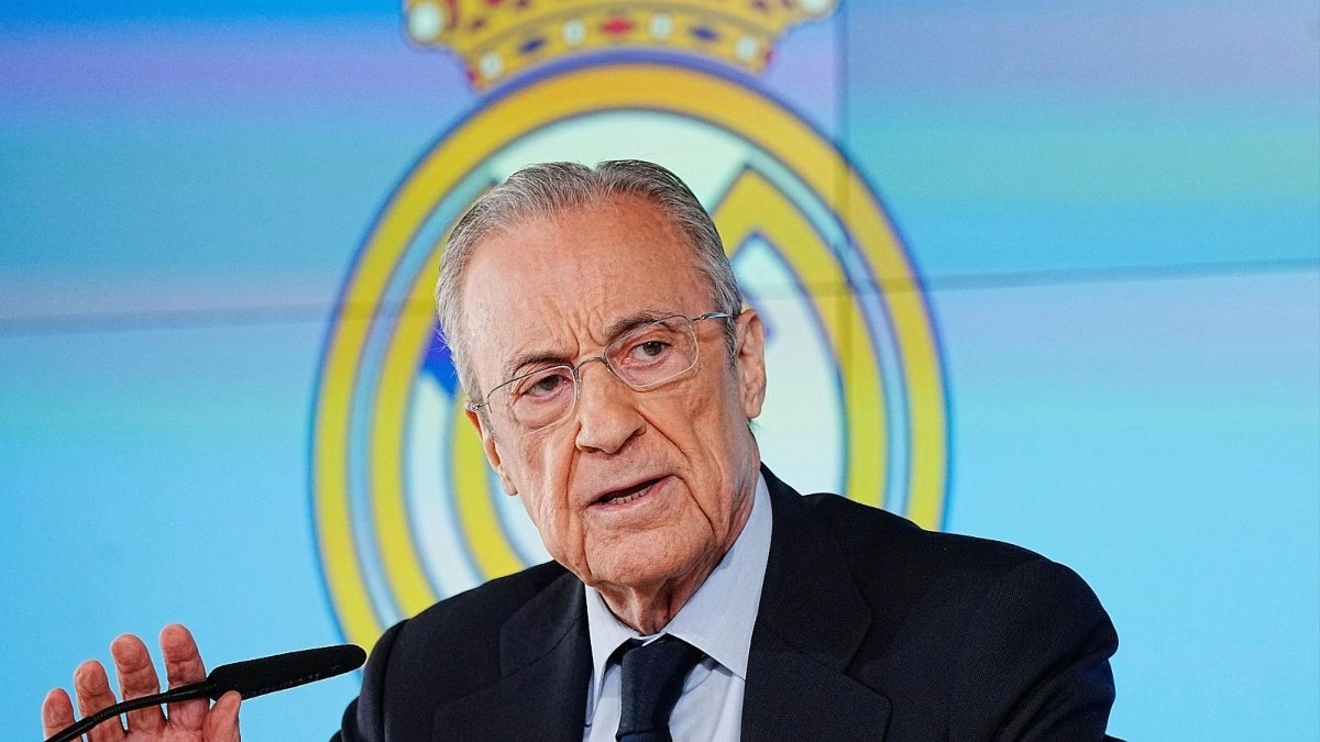 <p>Florentino Pérez, president of Real Madrid</p>