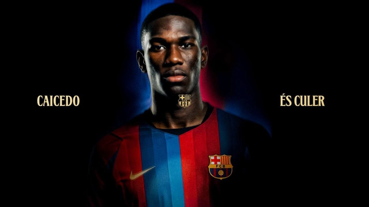 El FC Barcelona ha anunciado la incorporación de Josué Caicedo / FCB