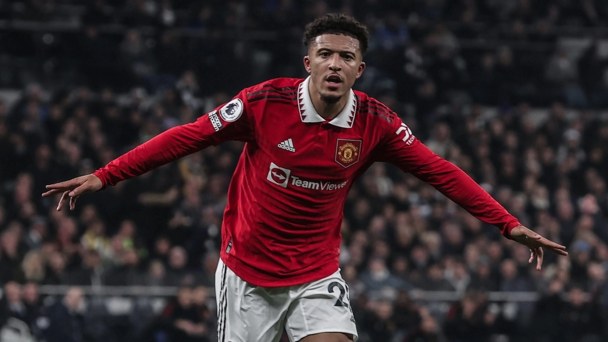 Jadon Sancho no ha triunfado en la Premier / Manchester United