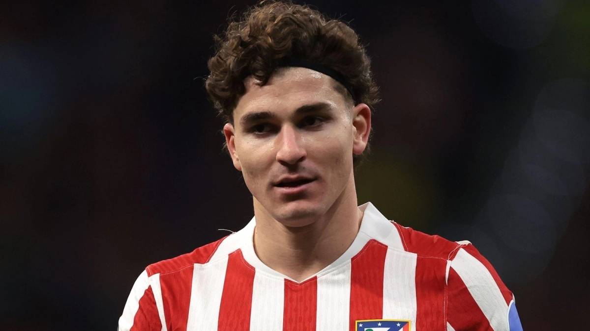 Julián Álvarez, delantero del Atlético de Madrid