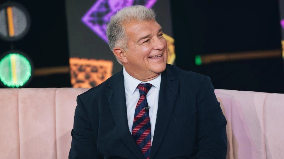 Joan Laporta, presidente del FC Barcelona