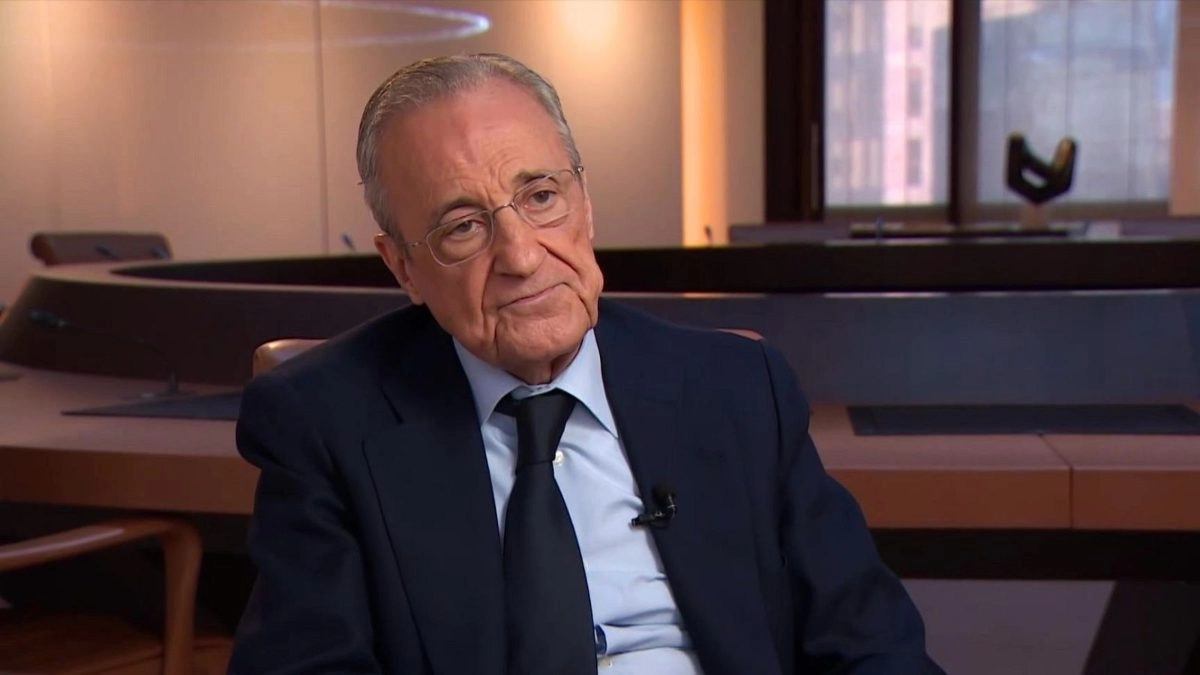 Florentino Pérez, presidente del Real Madrid