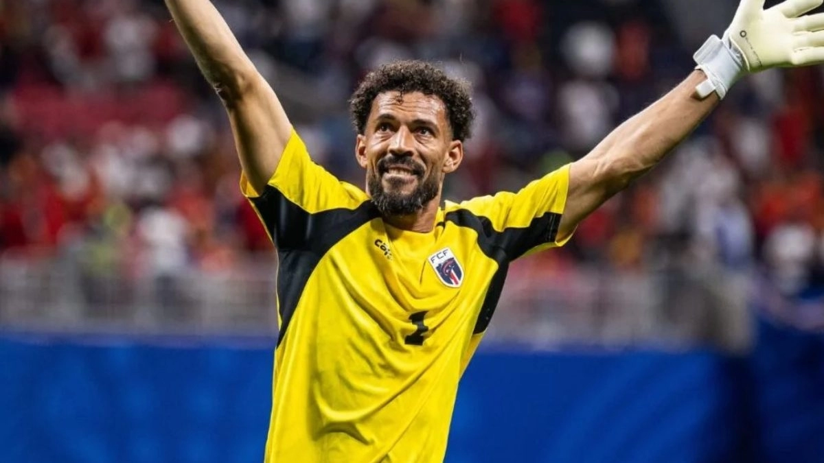 Grandma, the goalkeeper of Cape Verde during the 2026 World Cup