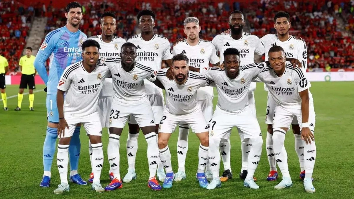 Once titular del Real Madrid en un partido de LaLiga