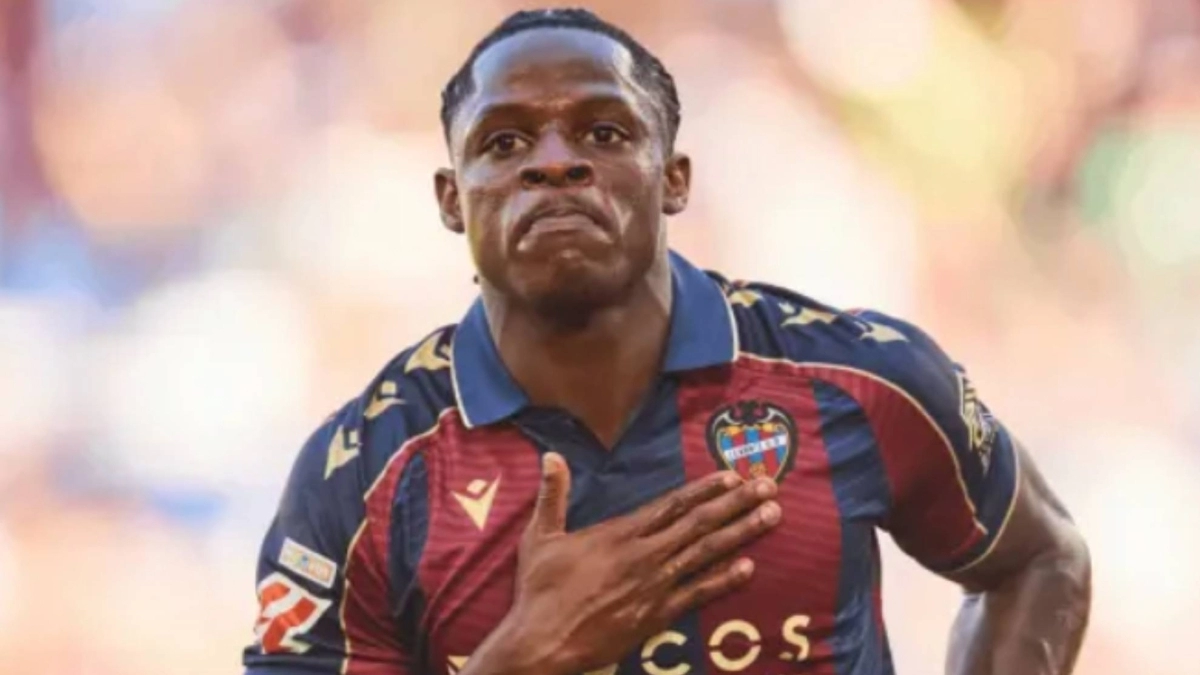 Karl Etta Eyong, jugador del Levante / EFE