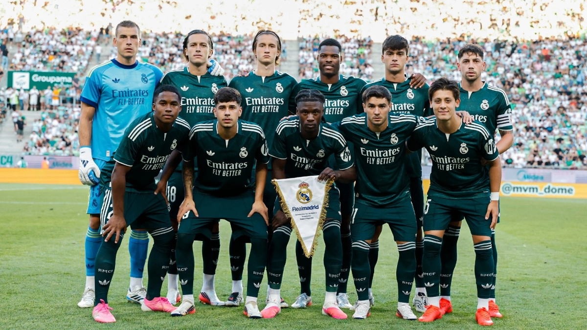 The Real Madrid starters against Ferencváros / EFE
