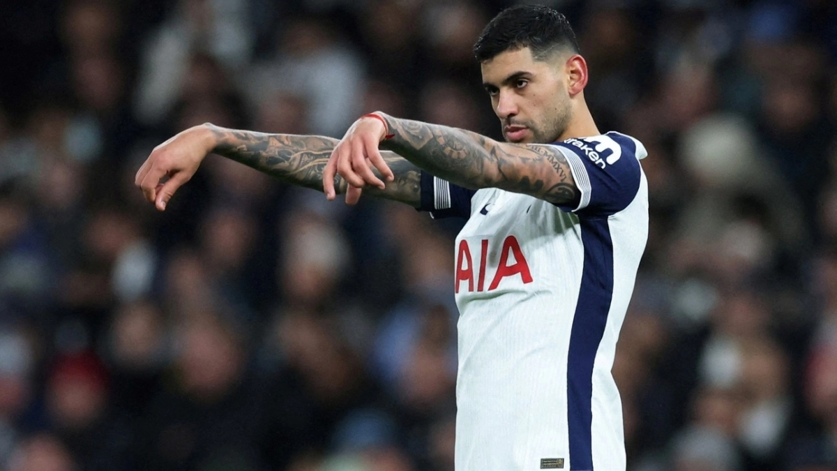 Cristian Romero, jugador del Tottenham / Reuters