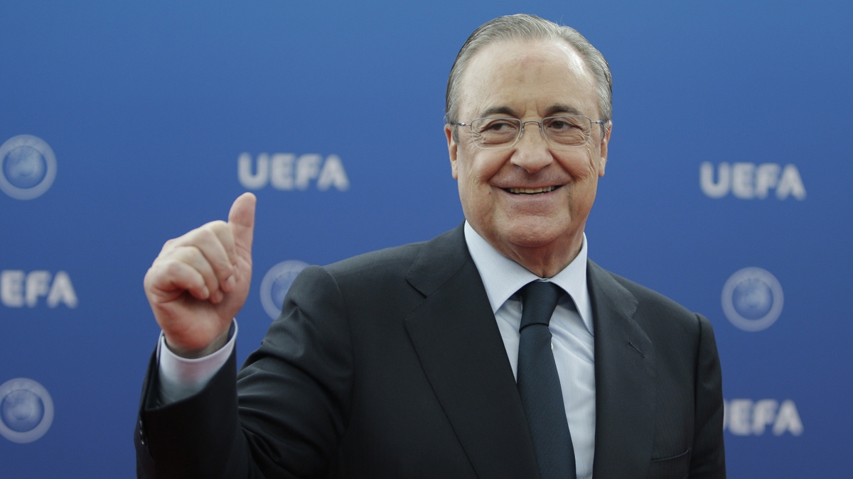 Florentino Pérez paró una salida del Real Madrid