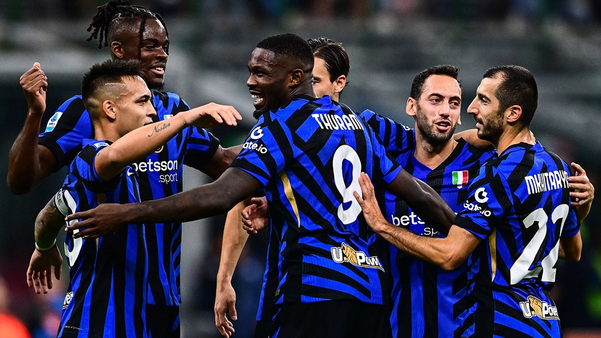 Los jugadores del Inter de Milán la pasada temporada / Getty Images