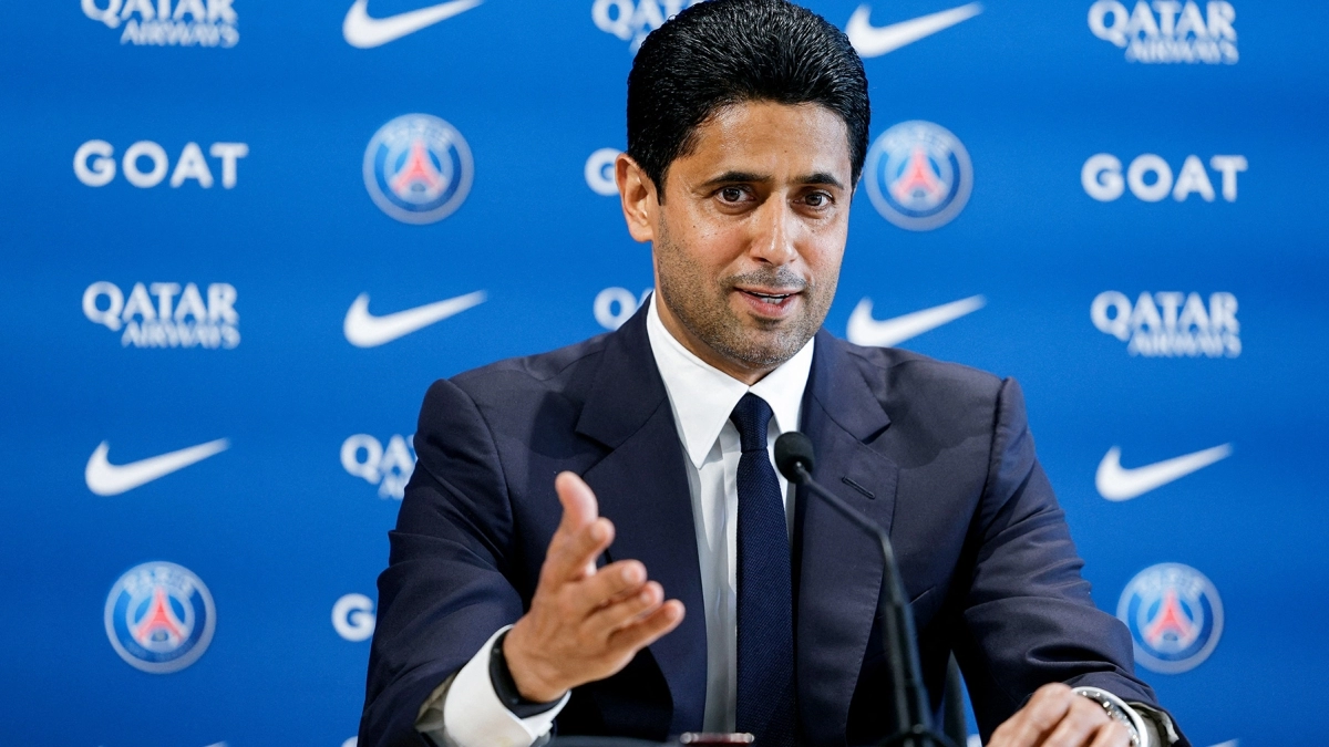 Nasser Al-Khelaïfi, presidente del PSG / Getty Images