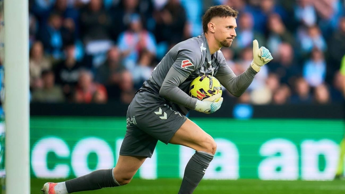 Andrei Radu, portero del Celta de Vigo / Getty Images