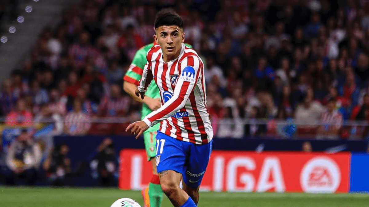 Thiago Almada no ha triunfado en el Atlético / Instagram