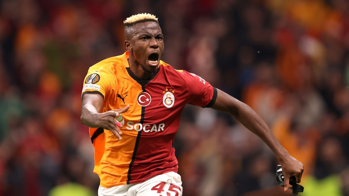Victor Osimhen, con el Galatasaray / Getty Images
