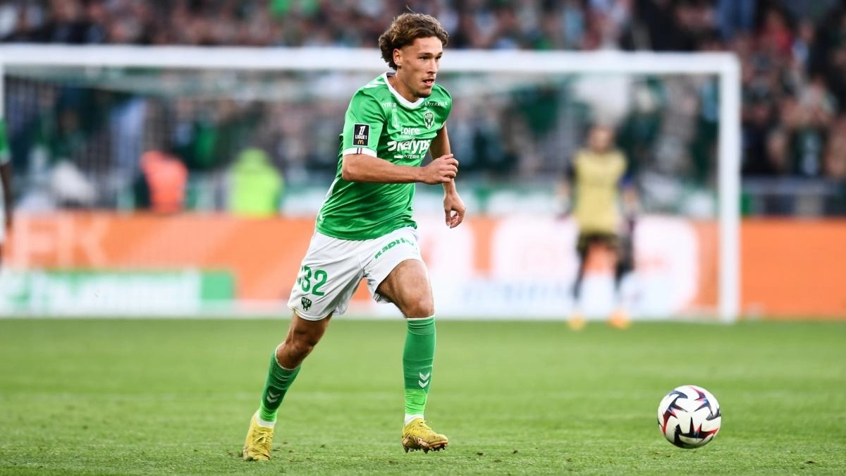 Lucas Stassin, jugador del Saint-Éttiene