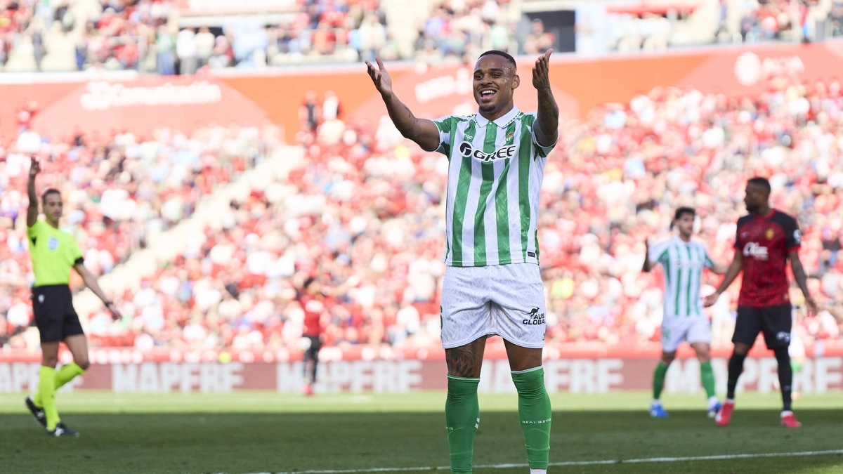 Natan, jugador del Real Betis / Getty Images