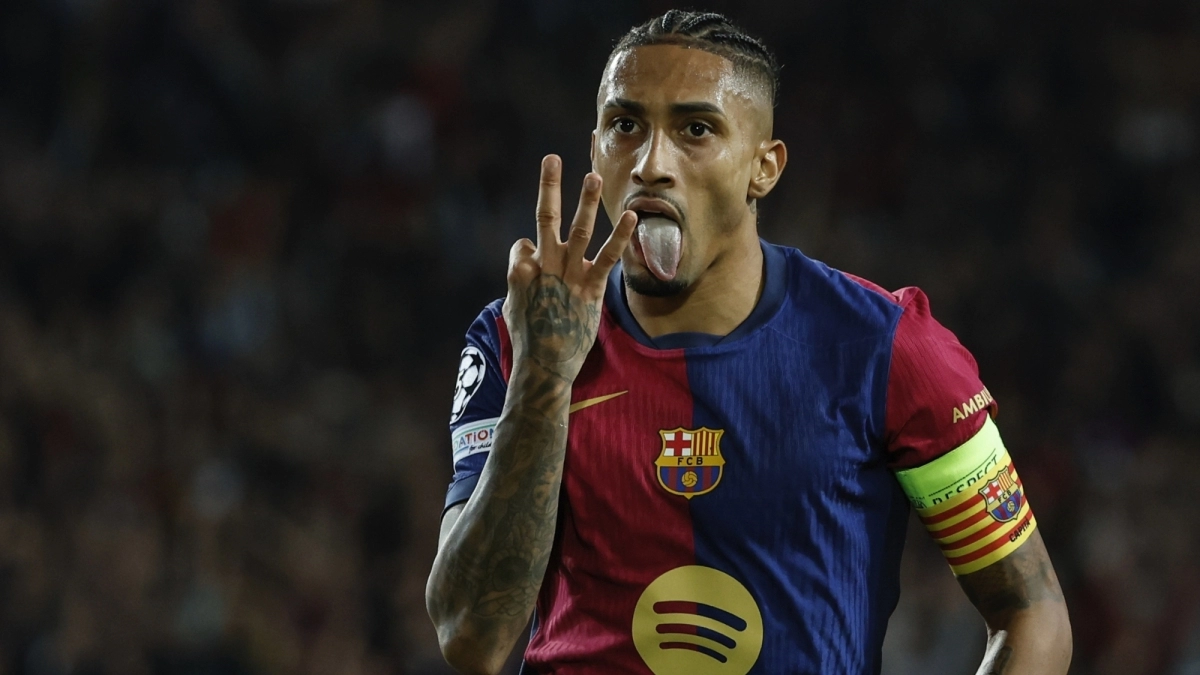 Raphinha, pichichi de LaLiga / AP
