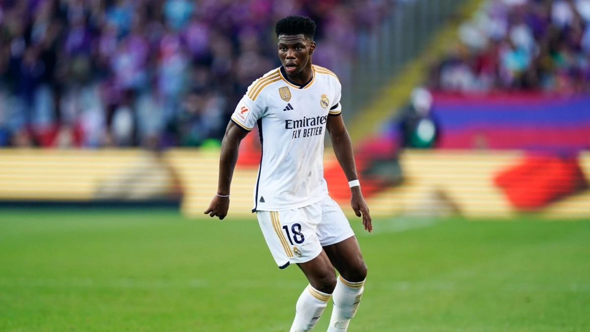 Tchouaméni, en un partido con el Real Madrid / Getty Images