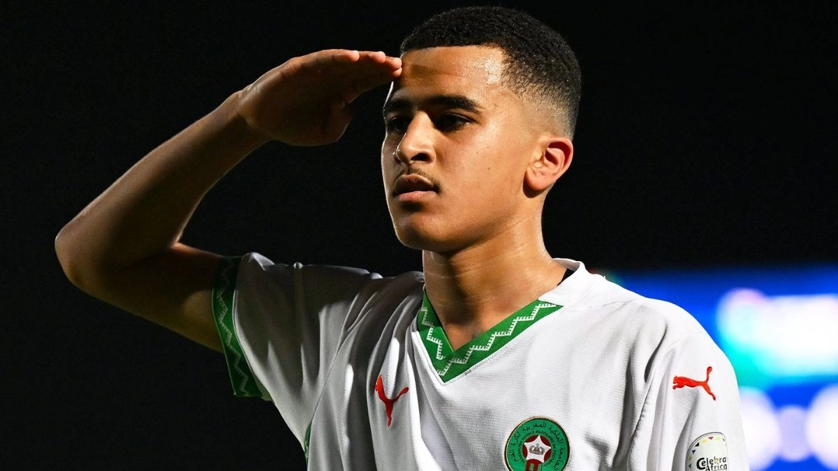 Abdellah Ouazane, con las inferiores de Marruecos / Fédération Marocaine de Football / 