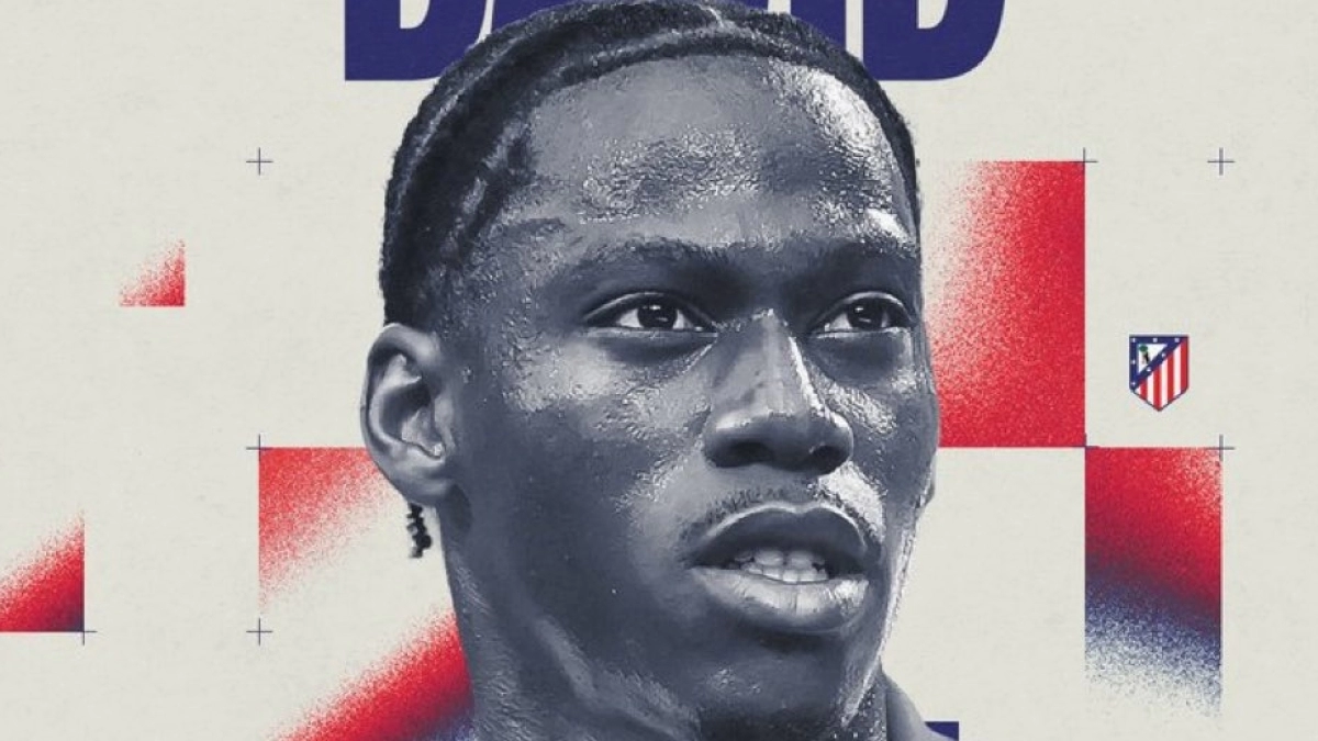 Ya es oficial: Jonathan David, nuevo delantero del Atlético